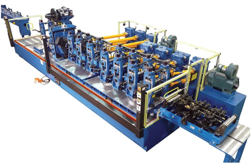 Image of the RT-2000-7 HFI tube forming mill.