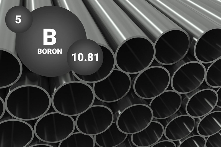 Image of Boron steel tubing.